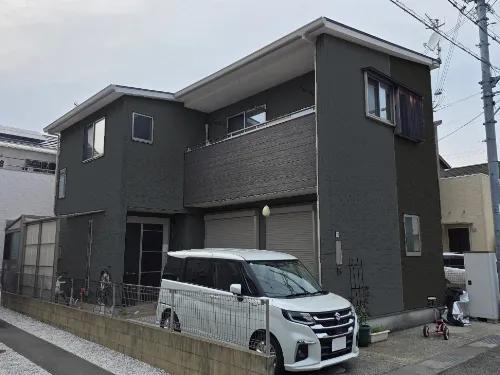 建物全体に塗装したイメージ